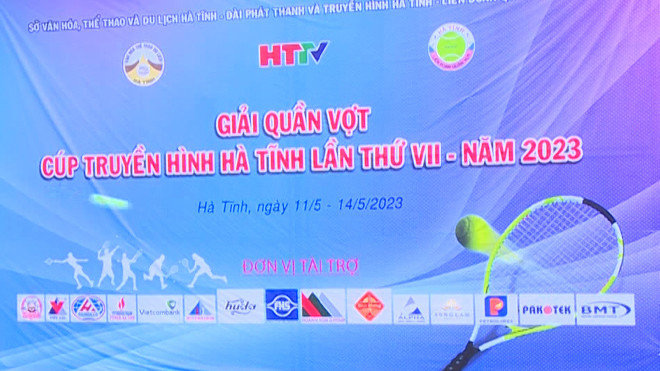 Bế mạc giải Quần vợt Cúp Truyền hình Hà Tĩnh năm 2023