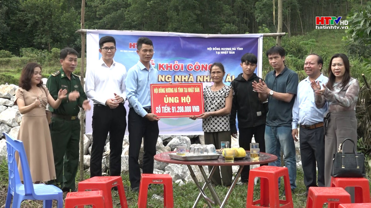 Thêm 3 nhà nhân ái cho hoàn cảnh khó khăn ở Hương Khê