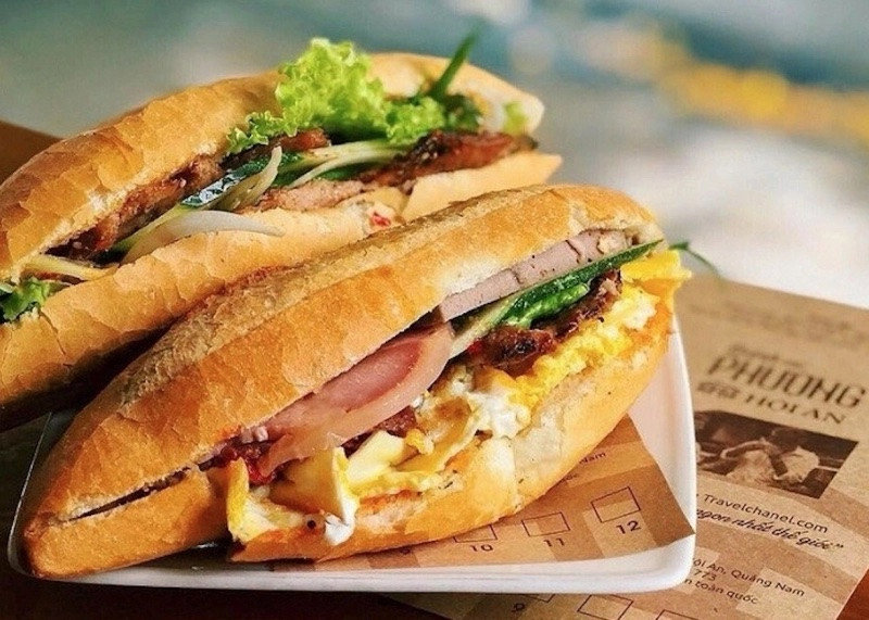 Bánh mì Việt Nam được xếp hạng vào top 10 món ăn đường phố ngon nhất thế giới