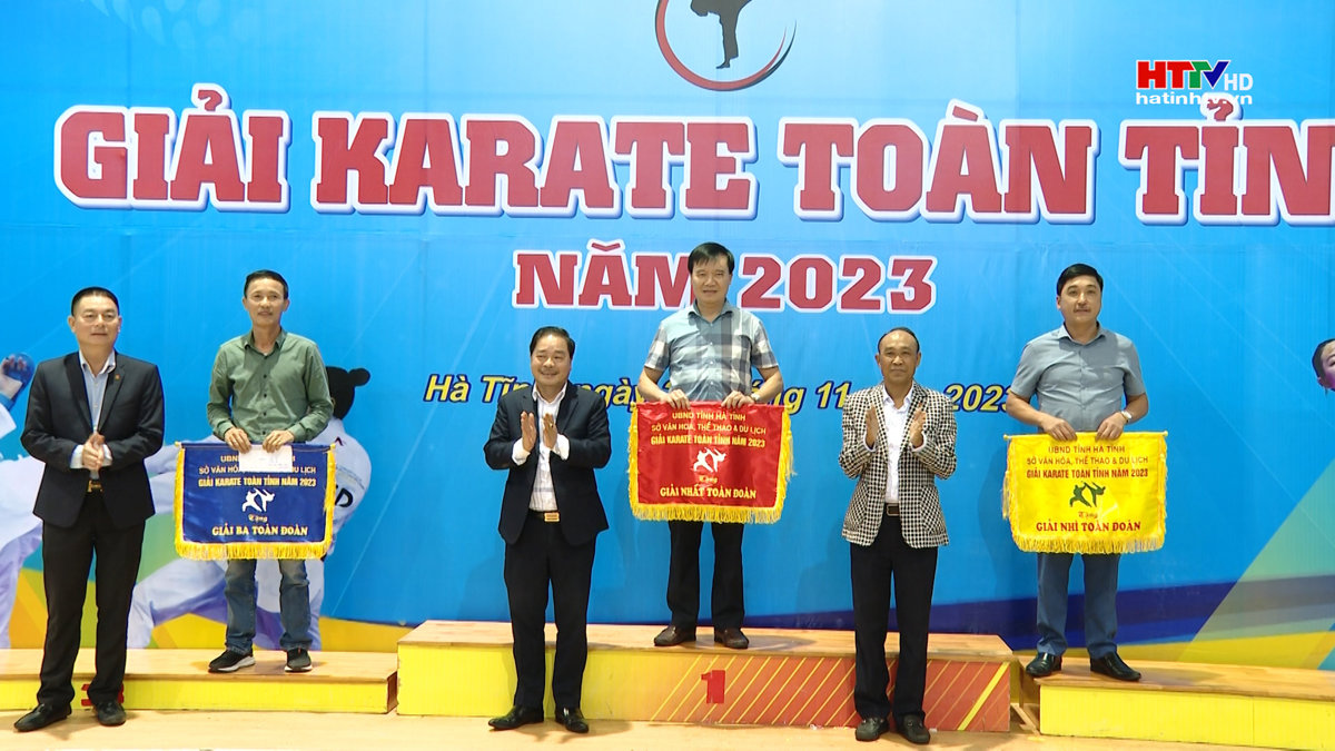 Bế mạc giải Karate toàn tỉnh