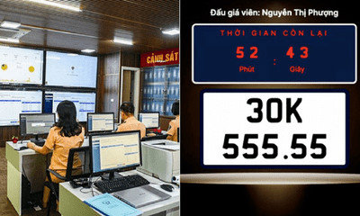 Tiếp tục đấu giá 36 biển số xe “siêu đẹp” vào ngày 21 và 22/9