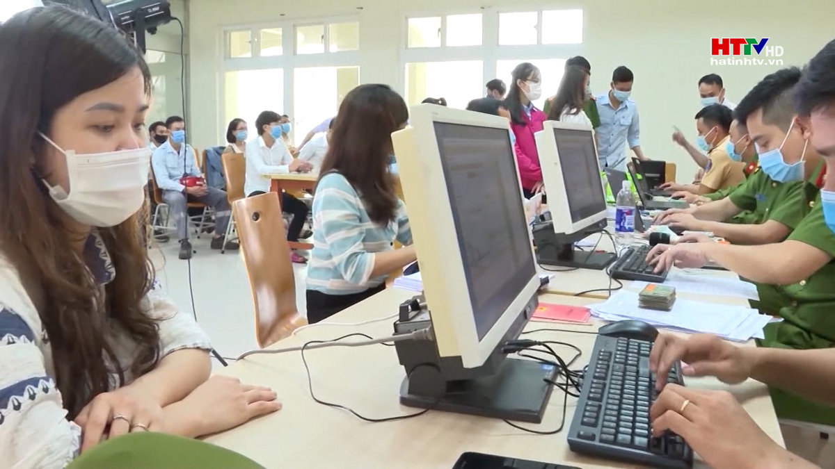 Hà Tĩnh - địa phương thứ 2 cả nước hoàn thành cấp CCCD