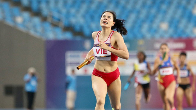 Nguyễn Thị Huyền cùng đồng đội bứt phá, giành HCV giải điền kinh châu Á 2023