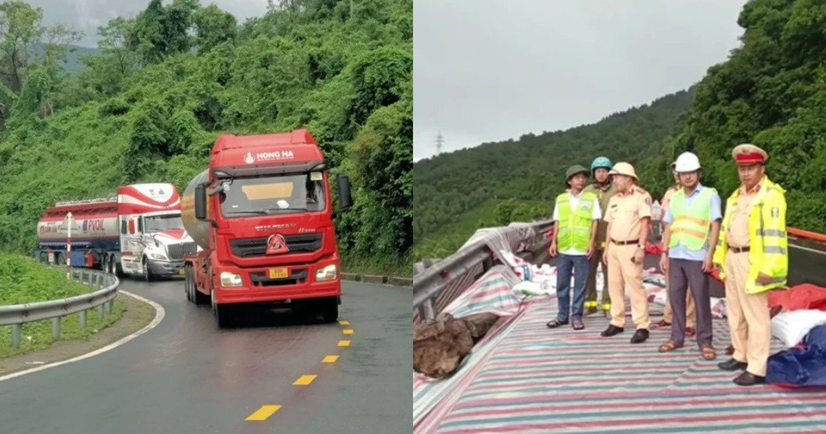 Chính thức cho phương tiện lưu thông qua đèo Hải Vân