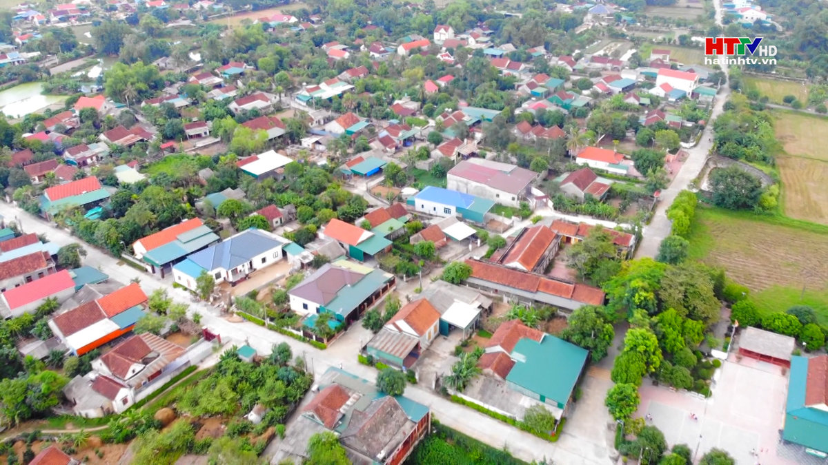 Xã Lâm Trung Thủy đạt chuẩn nông thôn mới kiểu mẫu