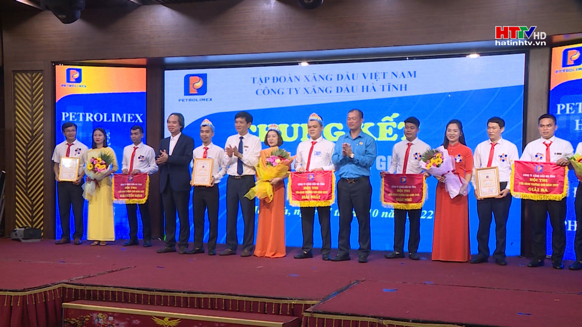 Ptrolimex Hà Tĩnh: Chung kết Hội thi cửa hàng trưởng giỏi năm 2022