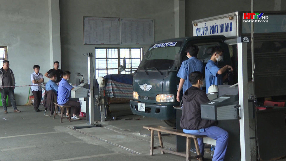 Hà Tĩnh có trên 5.600 phương tiện quá hạn kiểm định