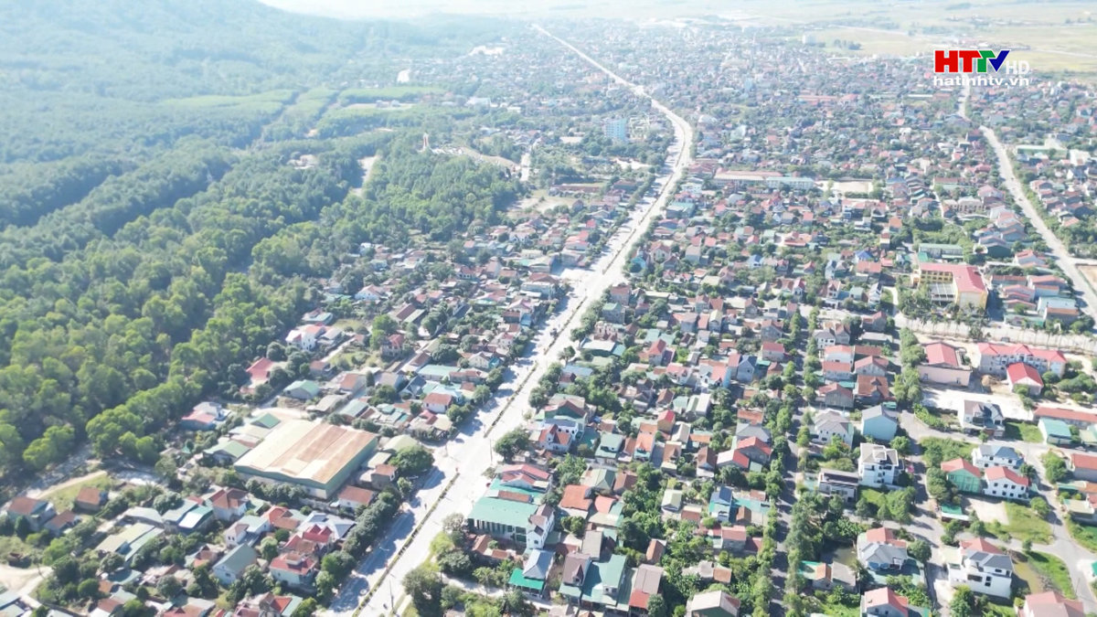 Thị xã Hồng Lĩnh: Đạt 55/63 tiêu chí đô thị loại III
