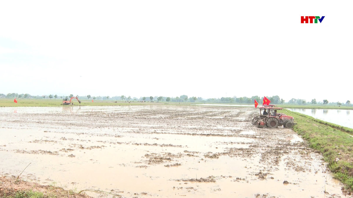 Hà Tĩnh đẩy mạnh dồn diền, đổi thửa