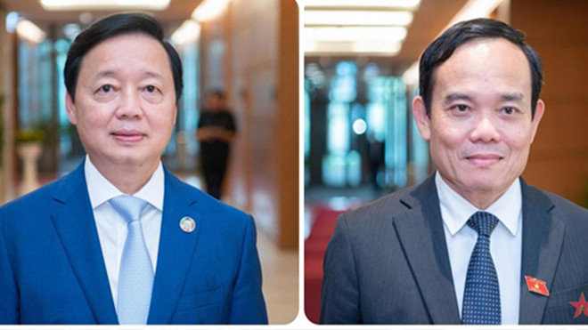 Ông Trần Hồng Hà và ông Trần Lưu Quang giữ chức vụ Phó Thủ tướng Chính phủ