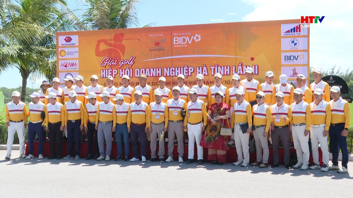Khai mạc Giải Golf Hiệp Hội Doanh Hà Tĩnh mở rộng lần 2