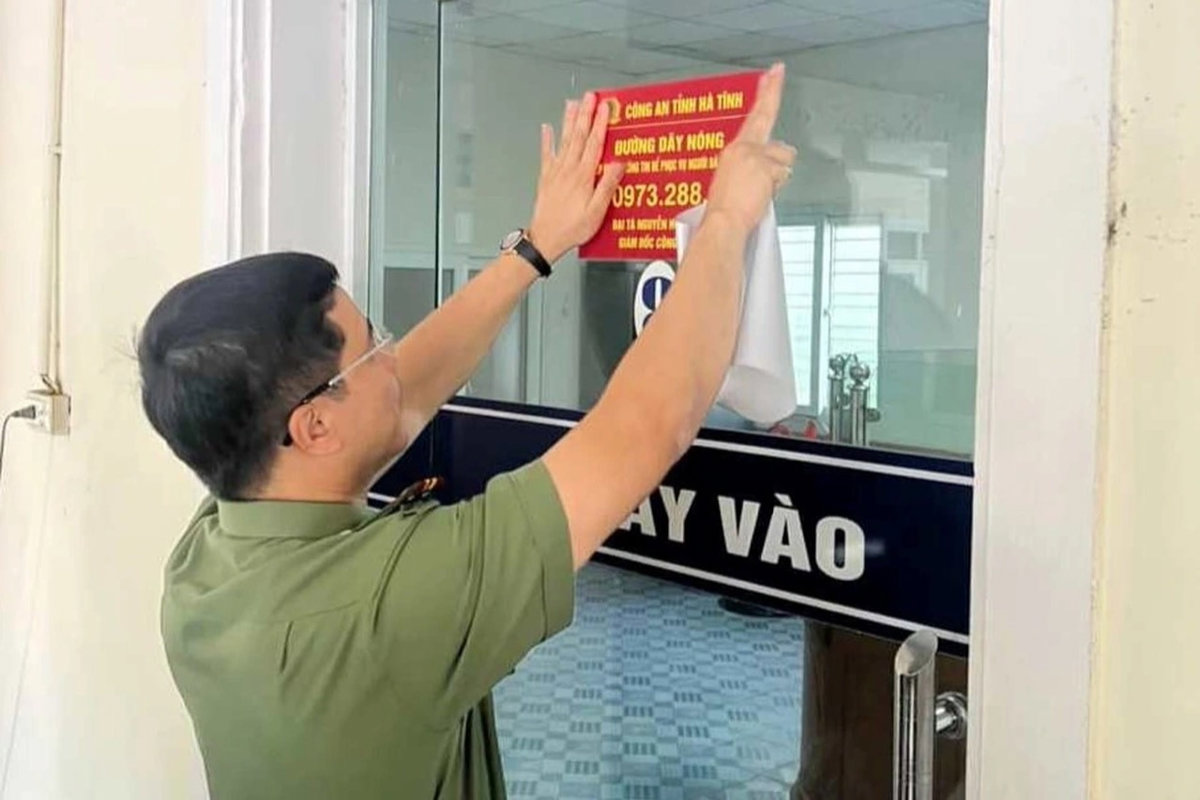 Giám đốc Công an tỉnh Hà Tĩnh công khai số điện thoại cá nhân làm đường dây nóng