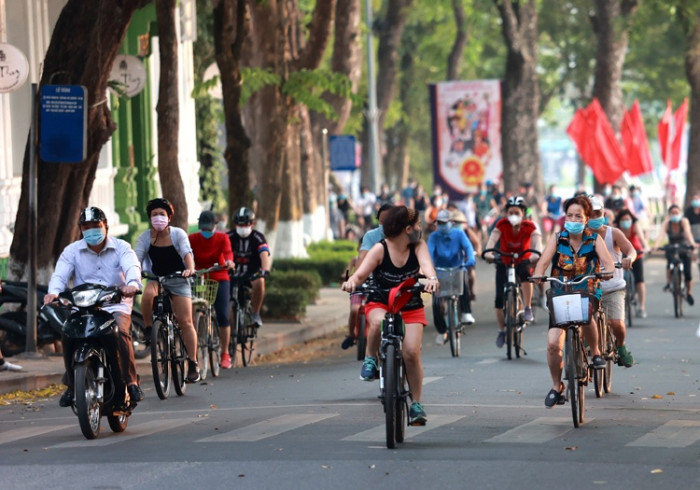 Hà Nội sẽ thí điểm làn đường dành riêng cho xe đạp