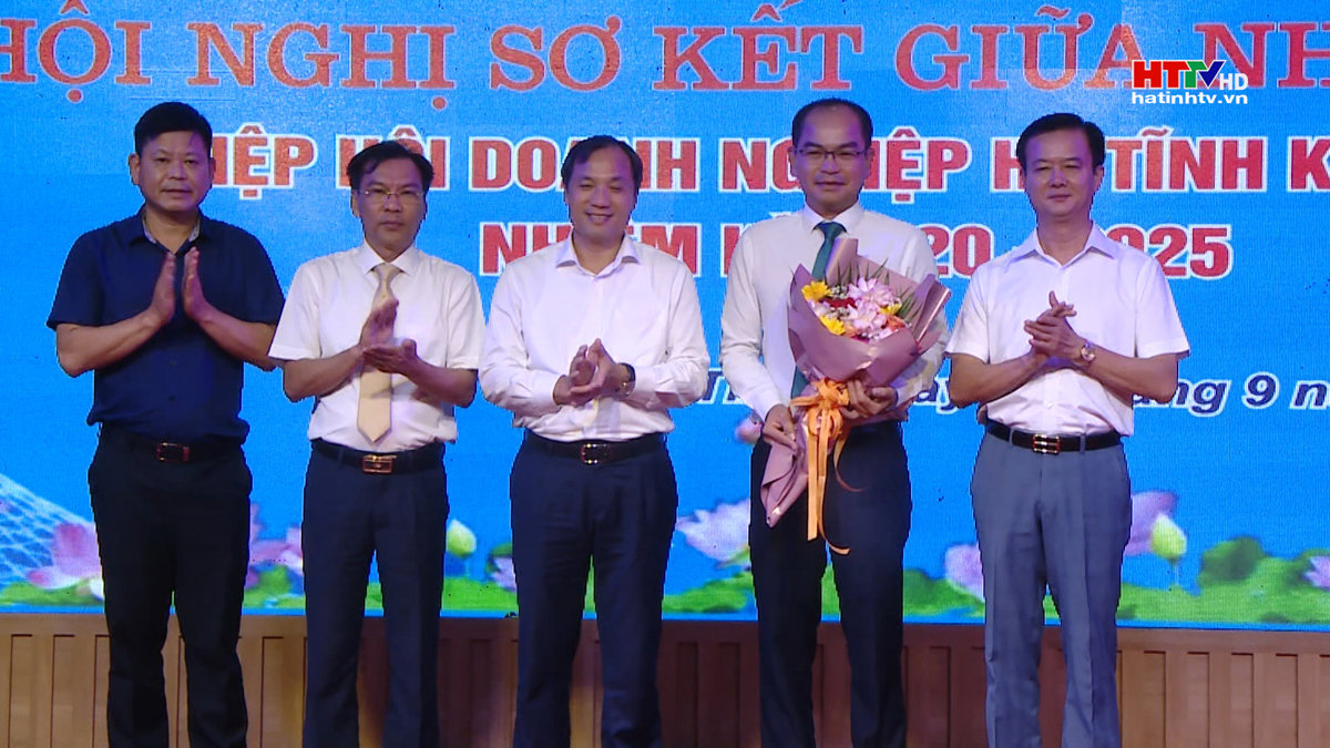 Hiệp hội Doanh nghiệp Hà Tĩnh sơ kết giữa nhiệm kỳ