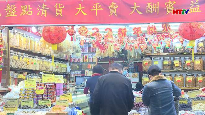 Không khí đón Tết Nguyến đán tại Hong Kong (Trung Quốc)