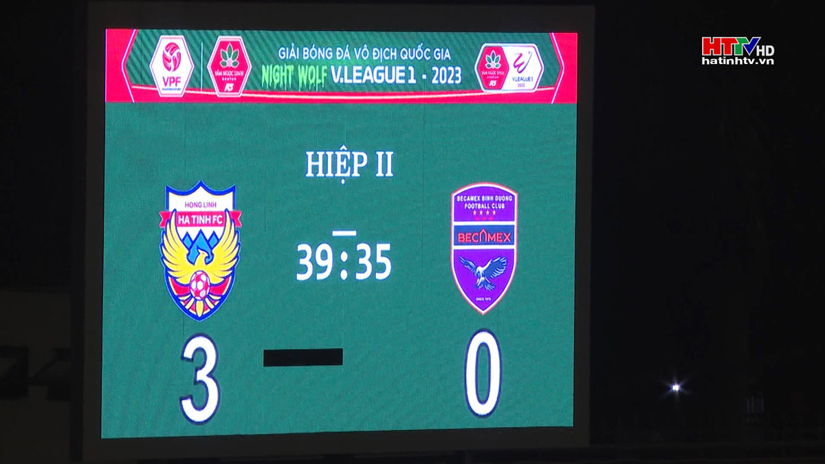 Hồng Lĩnh Hà Tĩnh thắng đậm ở Vòng 7 V.League 2023