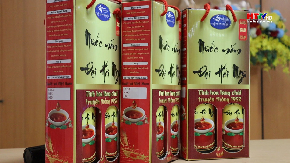 Huyện Kỳ Anh có 4 sản phẩm đủ điều kiện xét công nhận Ocop 3 sao