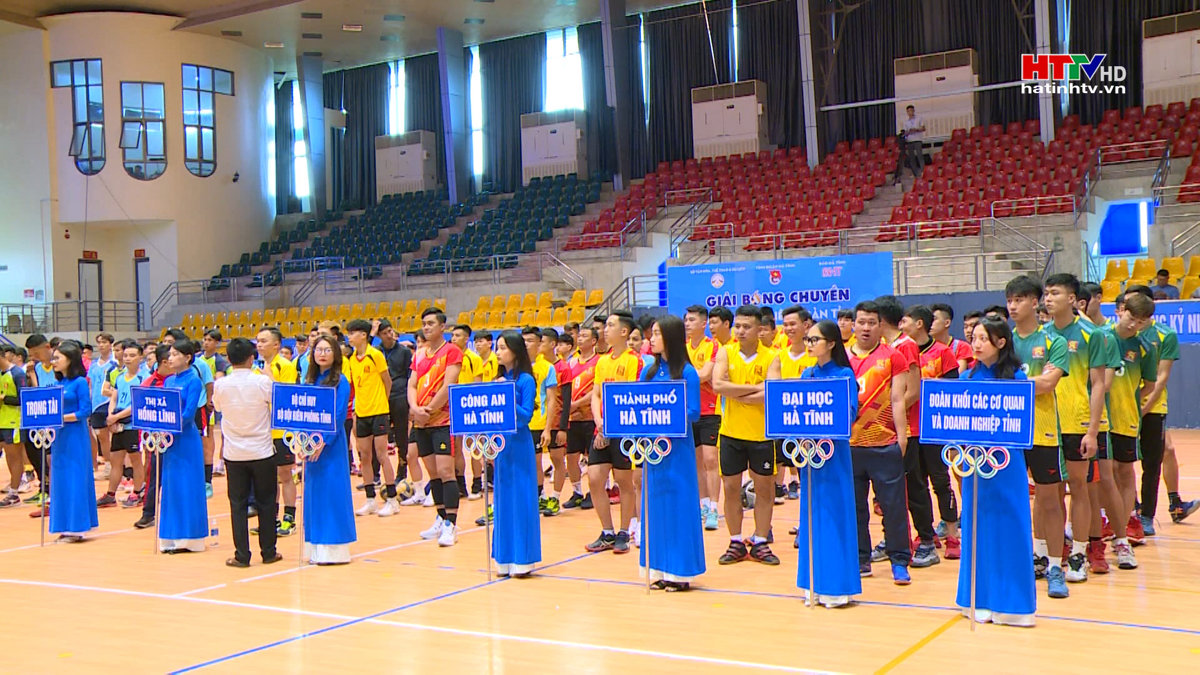 Khai mạc giải bóng chuyền nam toàn tỉnh năm 2023