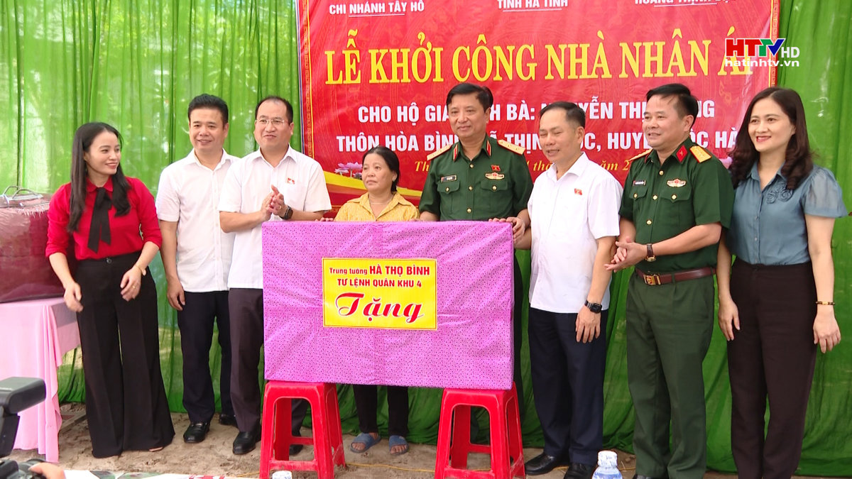 Khởi công nhà nhân ái ở Thịnh Lộc