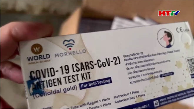 Hải Quan Hà Tĩnh thu giữ 900 bộ kit test trái phép