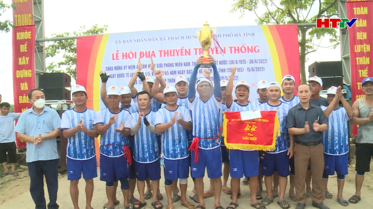 Thạch Hưng tổ chức Lễ hội đua thuyền truyền thống