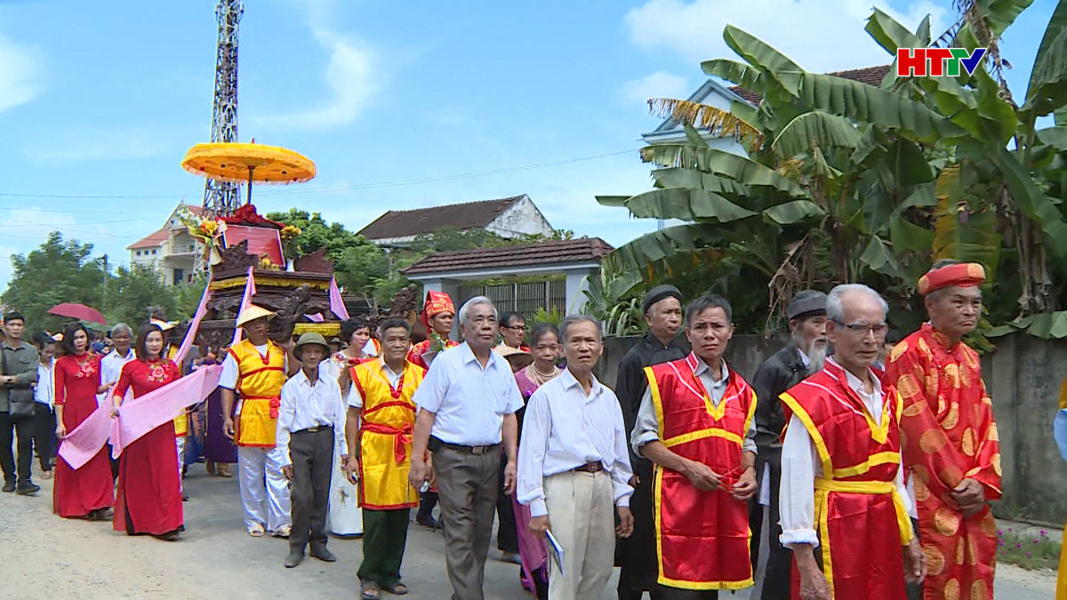 Sắc xuân làng cổ.