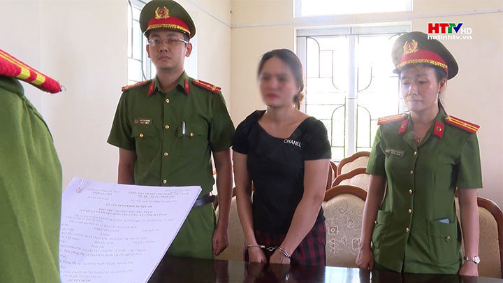 Lộc Hà: Bắt tạm giam đối tượng lừa đảo chiếm đoạt trên 2,7 tỷ đồng