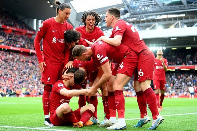 Liverpool đánh bại Tottenham với tỷ số 4-3 sau trận đấu 'nghẹt thở'