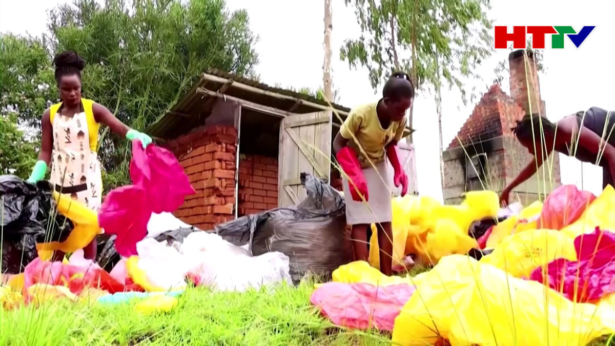Sáng kiến giúp hạn chế rác thải nhựa tại Uganda