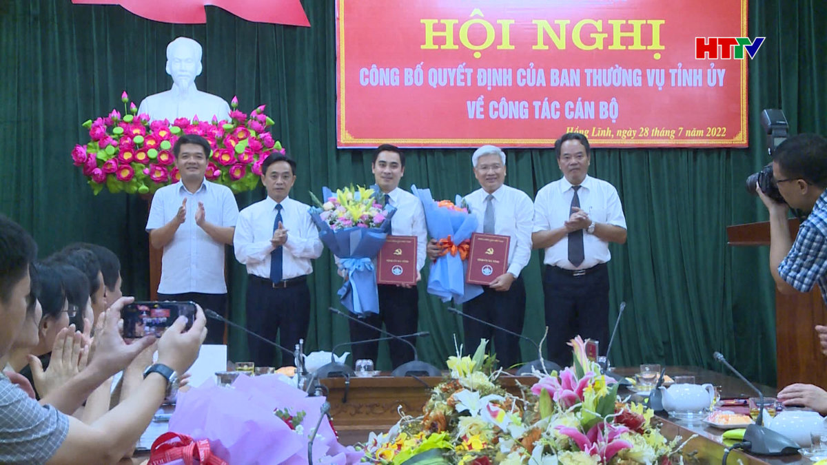 Thị xã Hồng Lĩnh có tân Bí thư