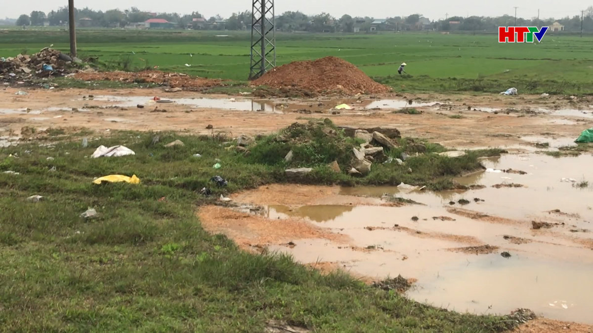 Nhếch nhác tại cụm công nghiệp Thạch Đồng