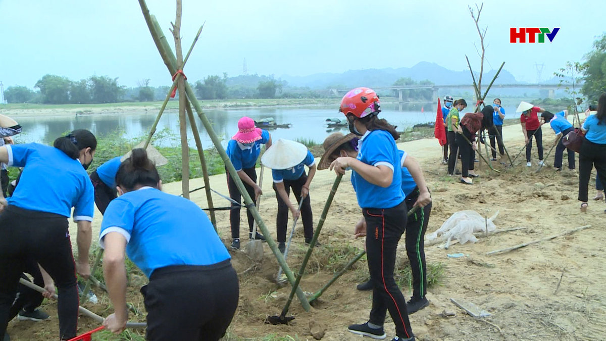 ĐC Trần Thế Dũng hưởng ứng “Trồng 1 tỷ cây xanh” tại Đức Thọ