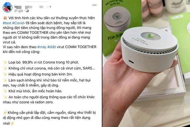 Máy diệt virus COVID-19 có thật sự thần thánh như lời đồn?