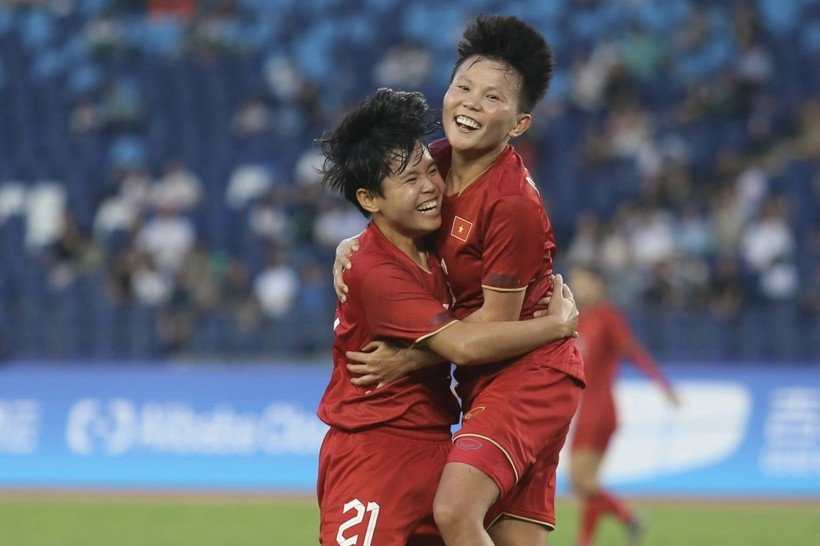 Tuyển nữ Việt Nam chiến thắng Nepal với tỷ số cách biệt trận mở màn ASIAD 19