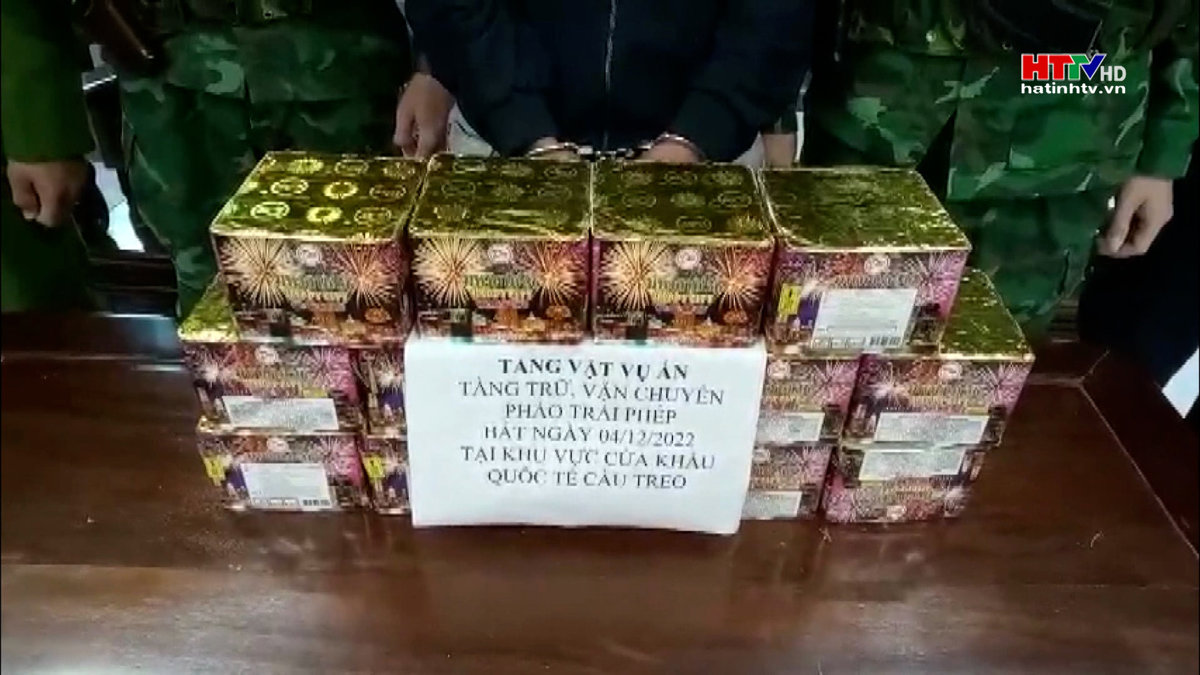 Gia tăng tình trạng buôn bán pháo lậu