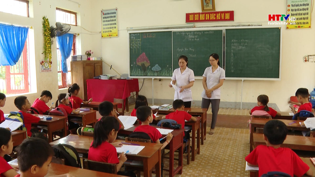 Hà Tĩnh tăng cường phòng, chống dịch đau mắt đỏ trong trường học