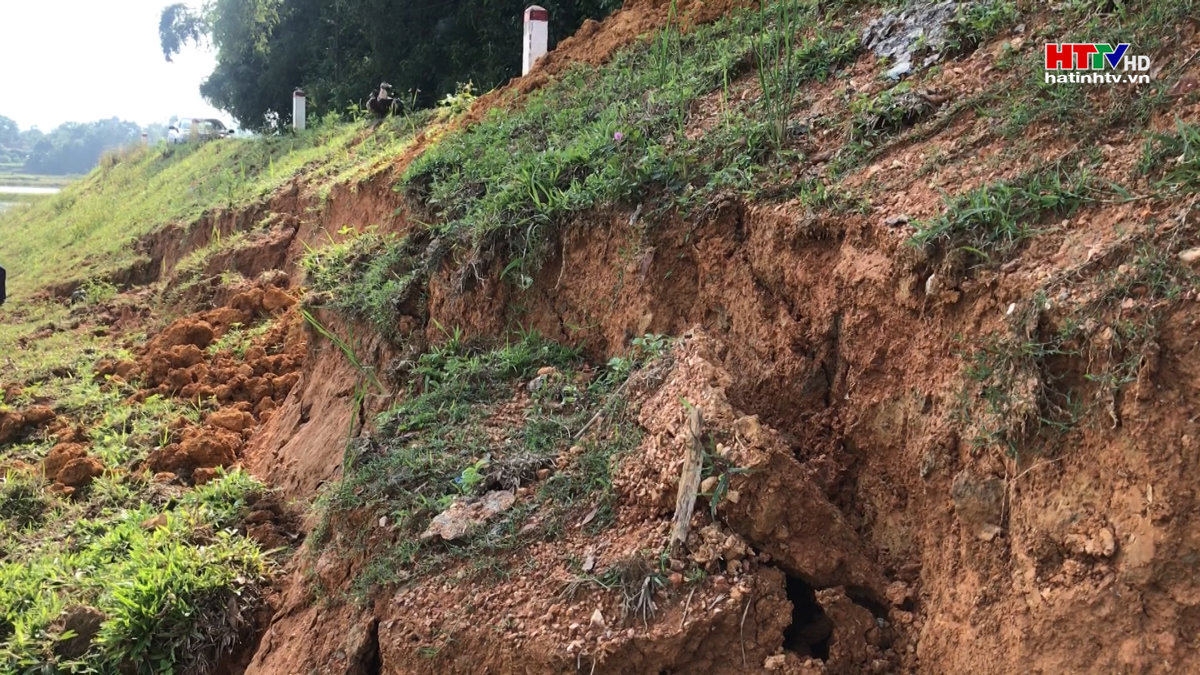 Vũ Quang: Sạt lở sau những cơn mưa