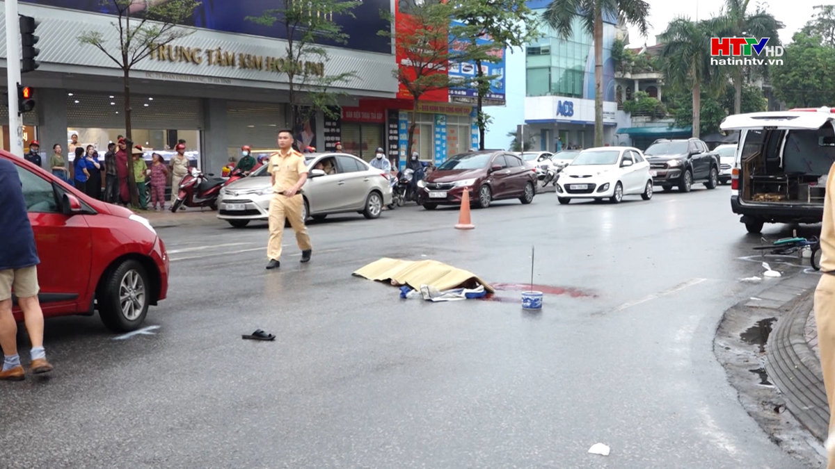 Tai nạn giao thông tại thành phố Hà Tĩnh làm một người tử vong