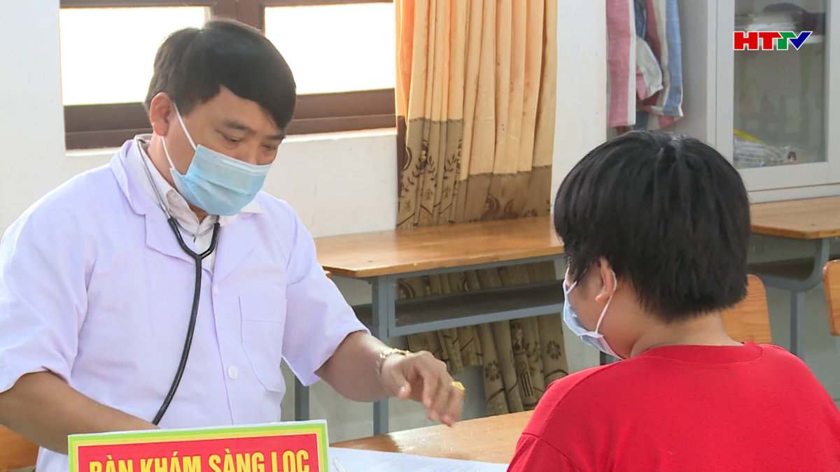 Hà Tĩnh tiêm vaccine covid-19 đợt 15 cho trẻ em