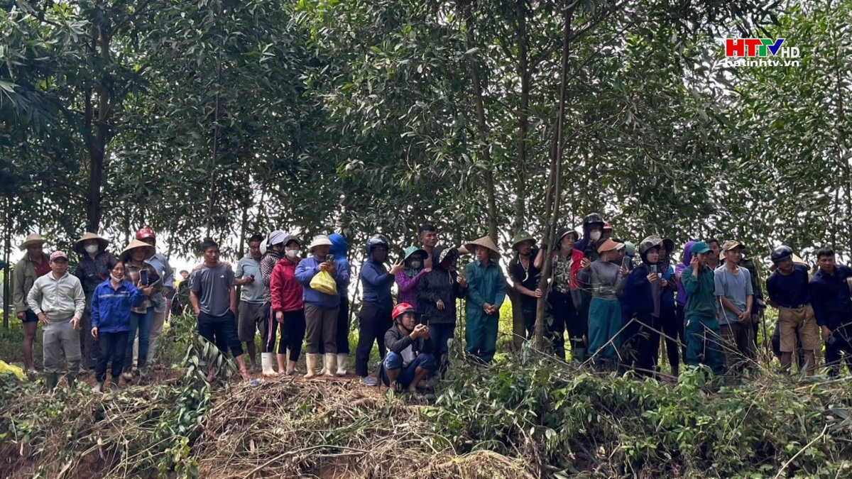 Tìm thấy thi thể người mất tích trong lũ ở Hương Khê