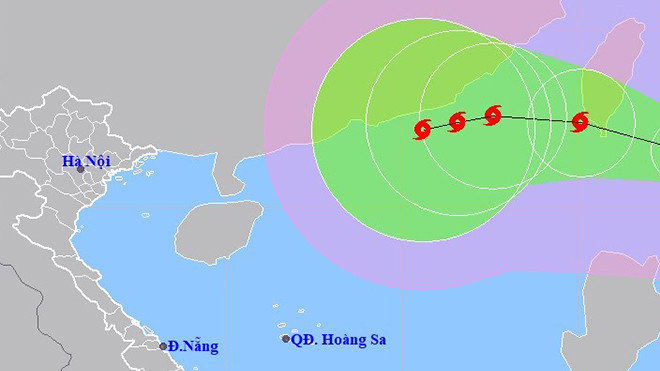 Tin bão Koinu mới nhất: Bão giật trên cấp 17, đang tiến gần Biển Đông