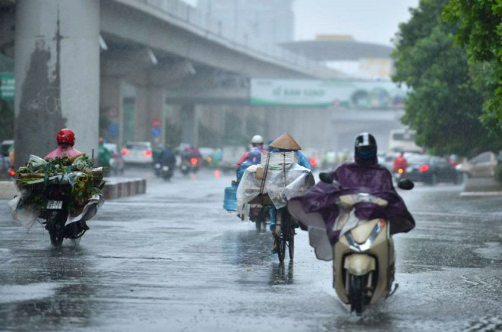 Tin tức dự báo thời tiết hôm nay 6/9: Hà Nội tiếp tục có mưa lớn