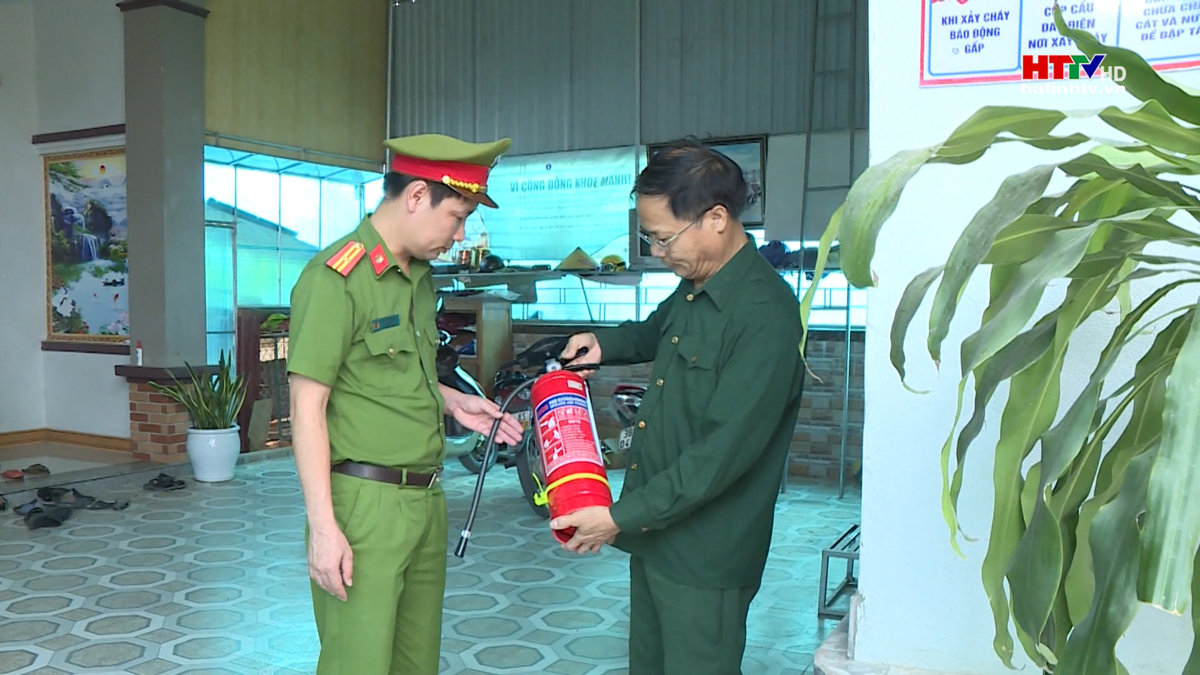 Hà Tĩnh xây dựng tổ liên gia an toàn phòng cháy chữa cháy