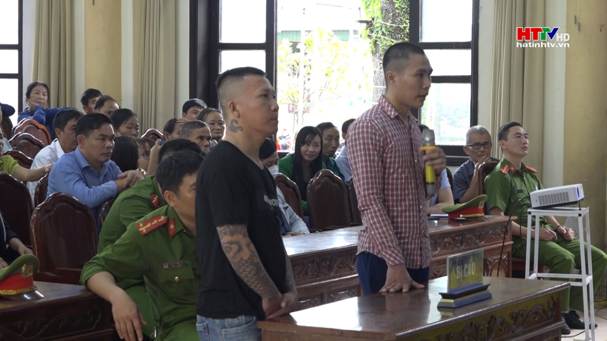 Thạch Hà: Xét xử lưu động vụ án "Tàng trữ trái phép chất ma túy"