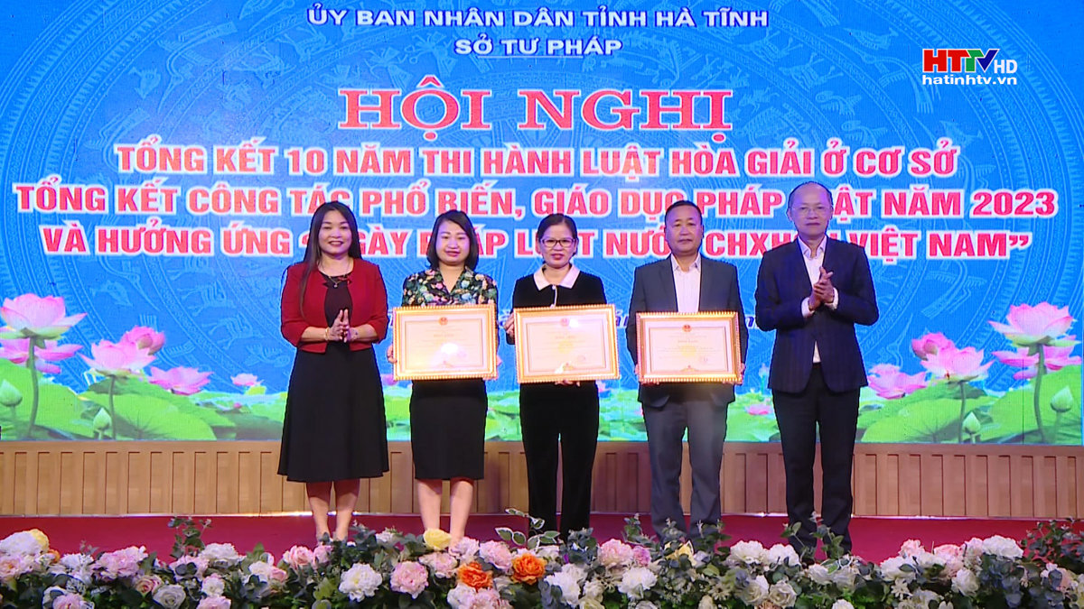 Tổng kết 10 năm thi hành Luật Hoà giải cơ sở