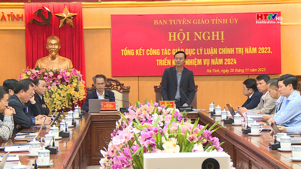 Ban Tuyên giáo tổng kết công tác giáo dục lý luận chính trị năm 2023