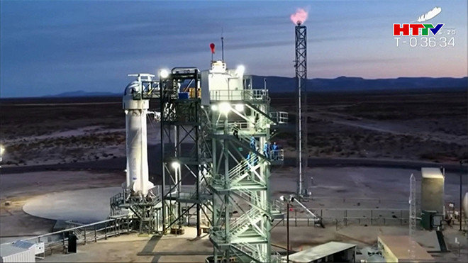 Blue Origin bay thương mại vào vũ trụ