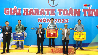 Bế mạc giải Karate toàn tỉnh